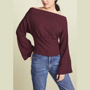 Free People Crazy On You Thermal Sweater
